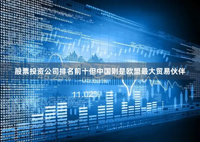 股票投资公司排名前十但中国则是欧盟最大贸易伙伴